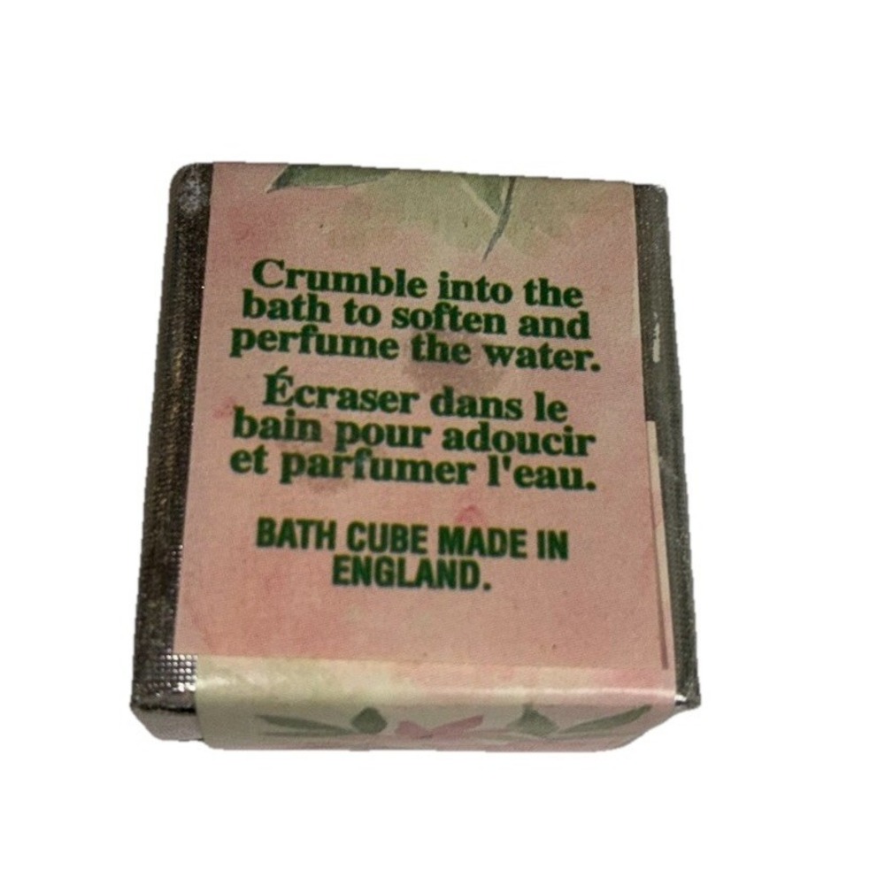 Delgar Aromatherapy English Bath Cubes Jasmine Lavander Green Tea‎ Open Box Vtg - Picture 6 of 8